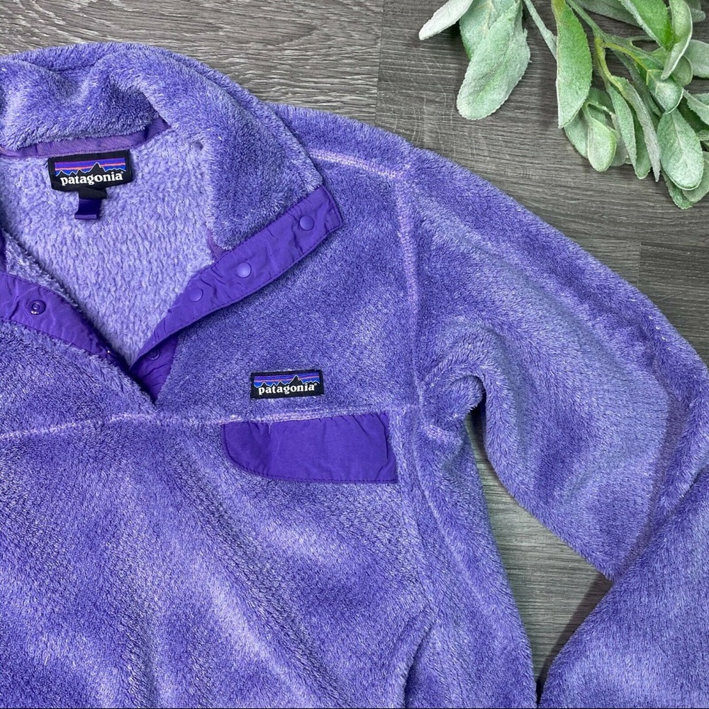 Purple Patagonia Pullover